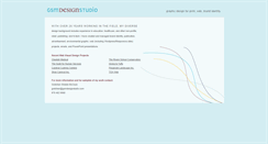 Desktop Screenshot of gsmdesignstudio.com